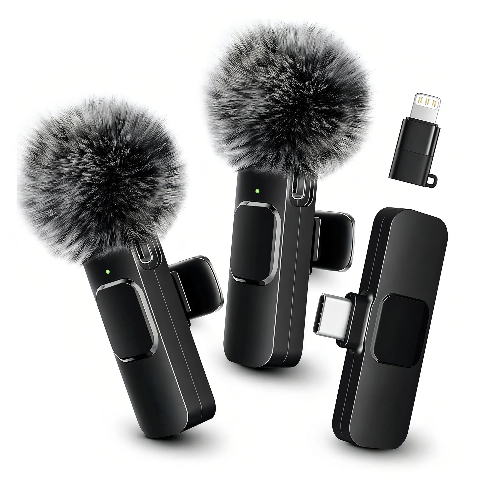 HITOZON Mini Wireless Lavalier Microphone for Iphone/Android Smartphones,Portable USB-C Lapel Mic for Audio/Video Recording,Plug-And-Play Wireless Microphone for Live Streams,Interviews,Teaching,Vlog,Youtube,Tiktok,Usb-C Mics